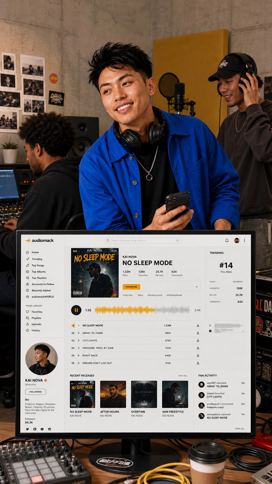 Kupi Audiomack lajkove Kupi Audiomack lajkove