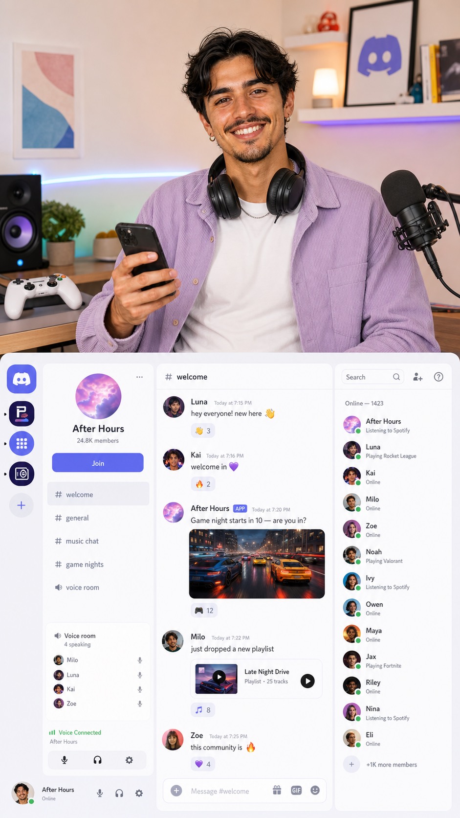 Köp Discord servermedlemmar Köp Discord servermedlemmar