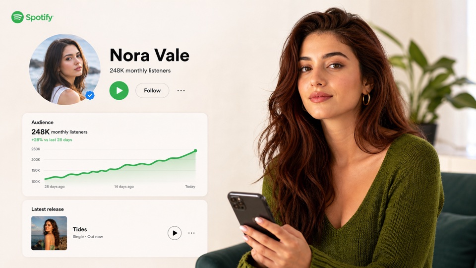 Buy Spotify monthly listeners
