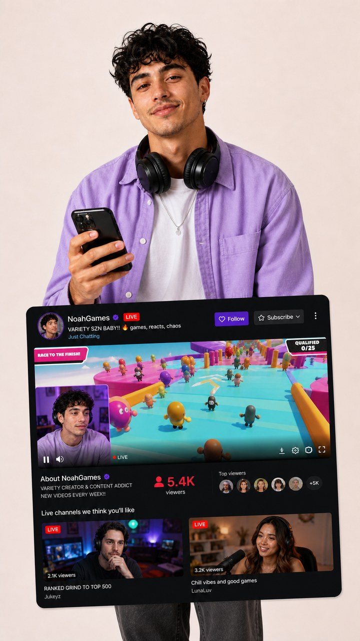 Αγορά Twitch viewers Αγορά Twitch viewers