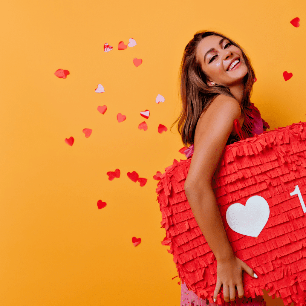 banner bg girl → Social Kings Grow your following