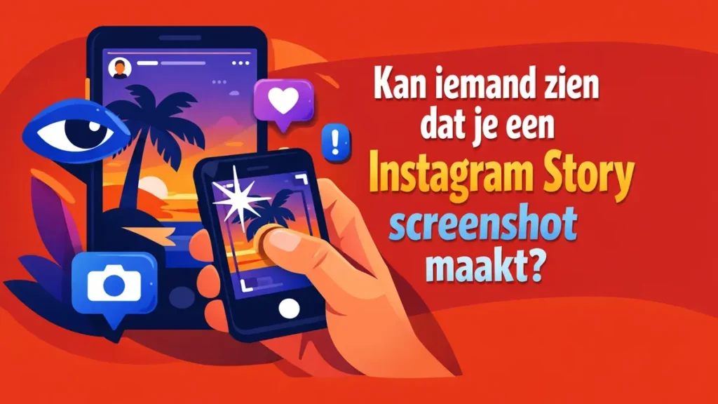 Kan iemand zien dat je een Instagram Story screenshot maakt?