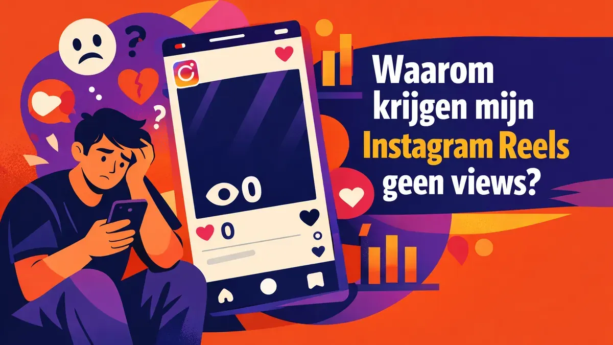 Waarom krijgen mijn Instagram Reels geen views?