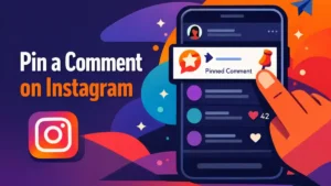 Een reactie vastzetten op Instagram
