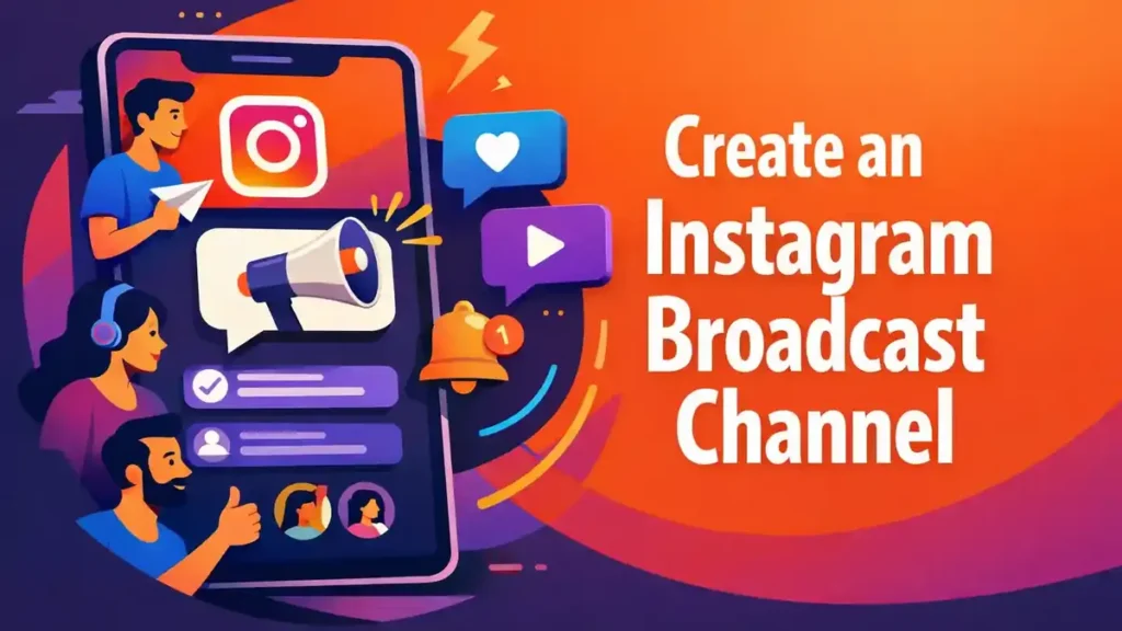 Een Instagram Broadcast Channel maken