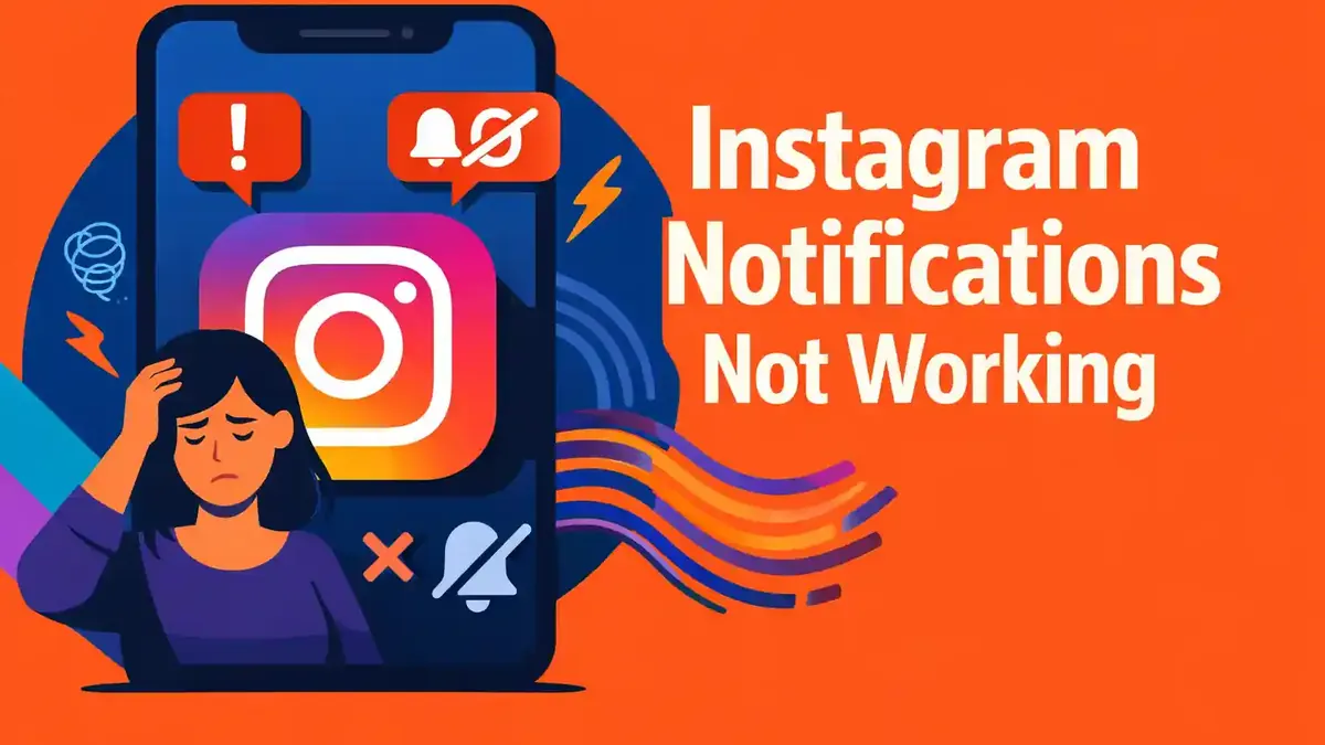 Instagram meldingen werken niet