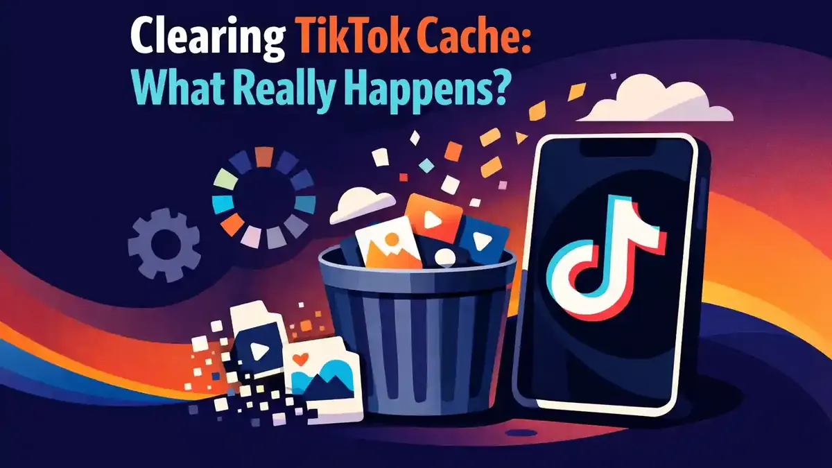 TikTok cache wissen: wat gebeurt er precies?