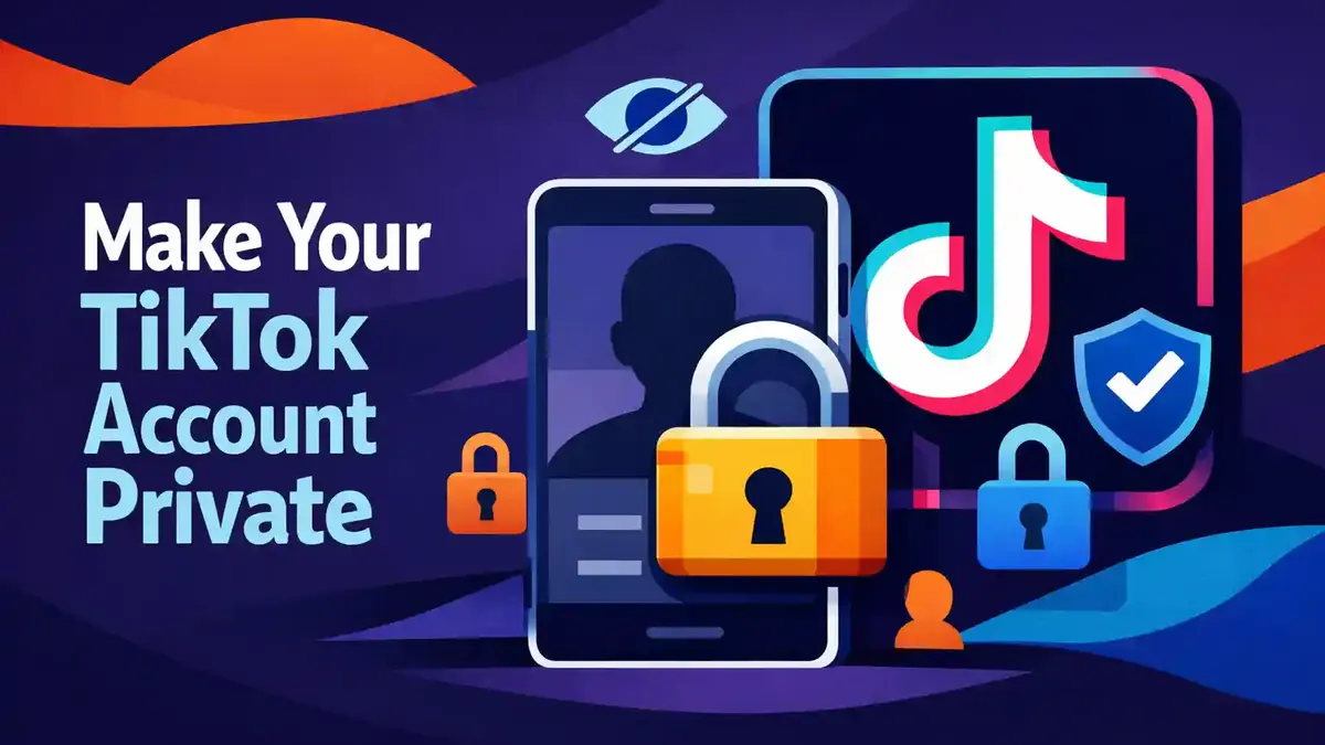 TikTok account privé zetten