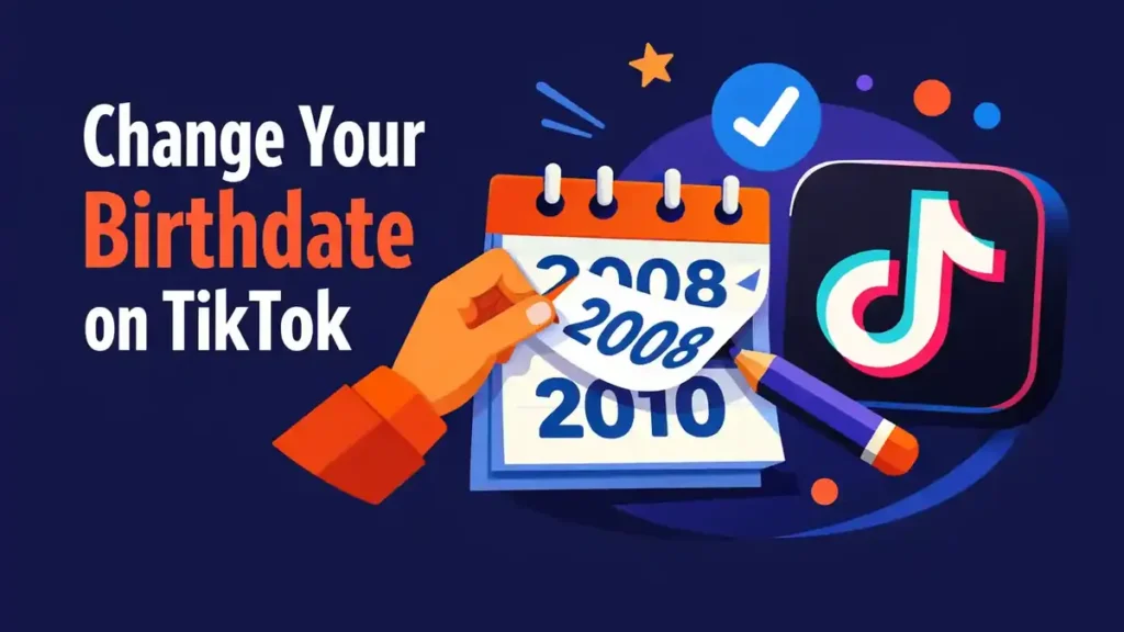 Je geboortedatum wijzigen op TikTok