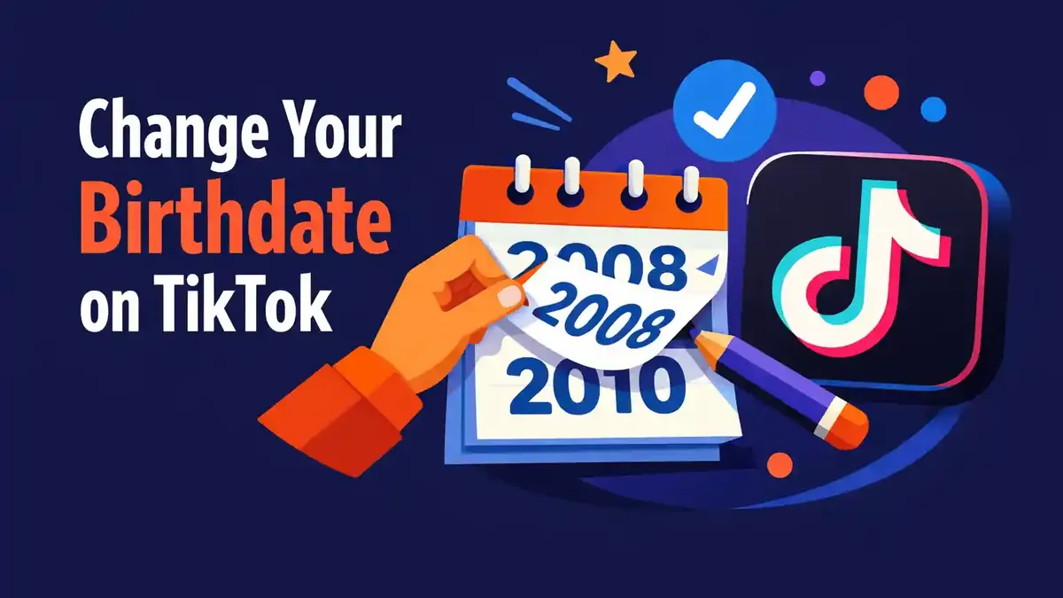 Je geboortedatum wijzigen op TikTok