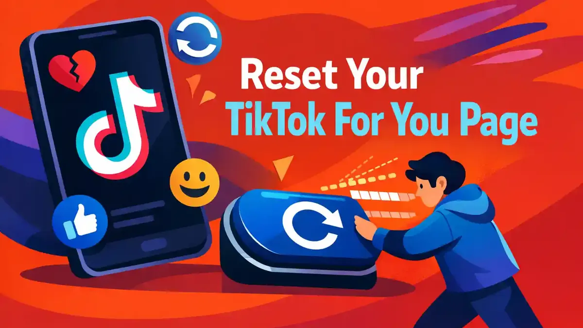 Je TikTok For You Page resetten