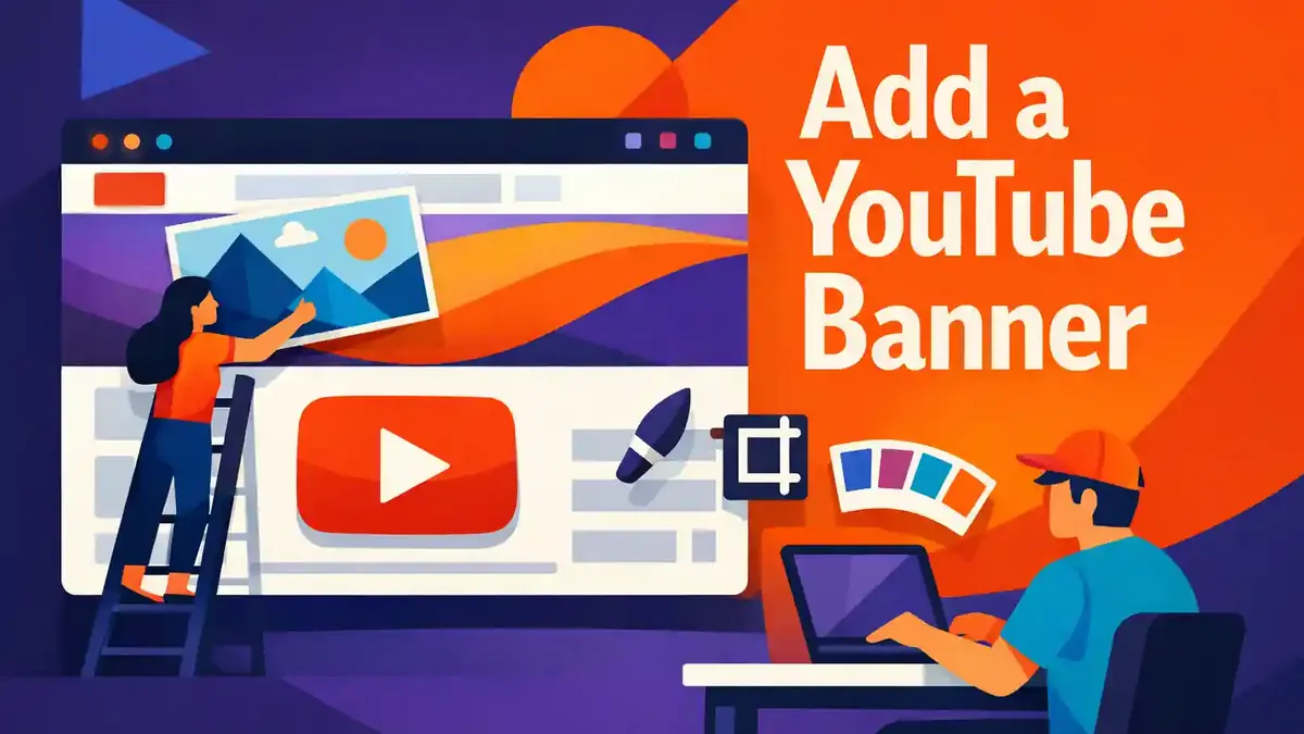 Een banner toevoegen aan je YouTube kanaal