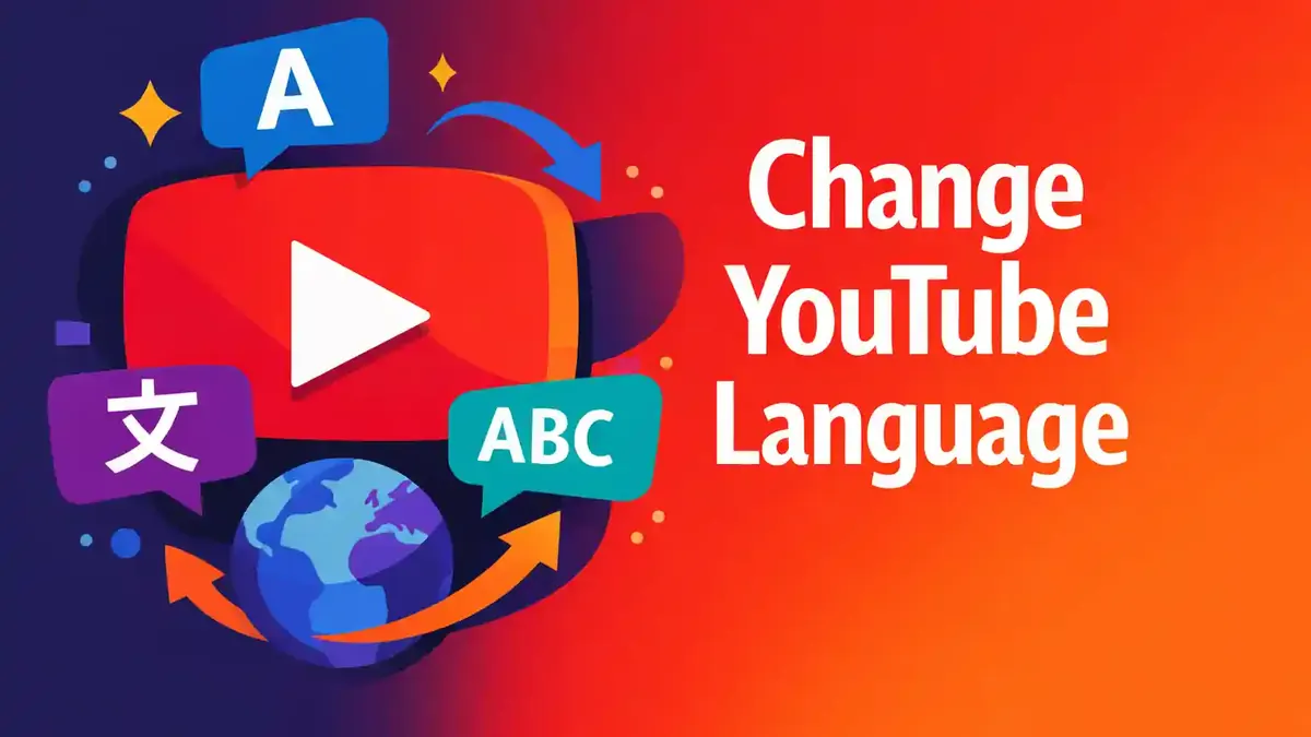 De taal van YouTube veranderen