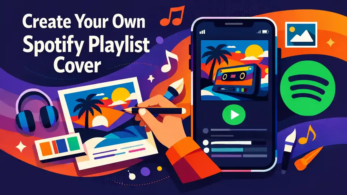 Een eigen cover maken voor je Spotify playlist
