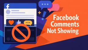 Facebook reacties worden niet weergegeven