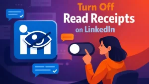 Leesbewijzen in LinkedIn berichten uitzetten