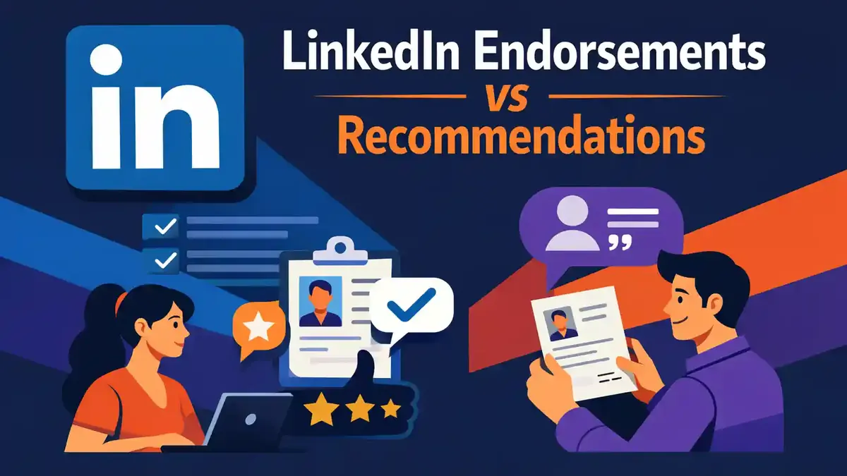 LinkedIn Endorsements vs Recommendations: wat is het verschil?