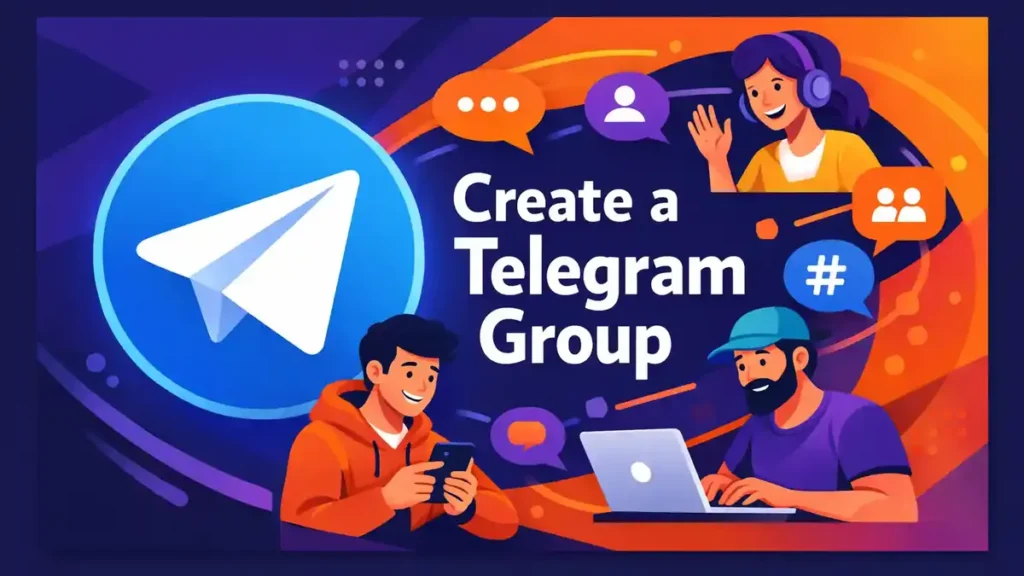 Een Telegram groep maken