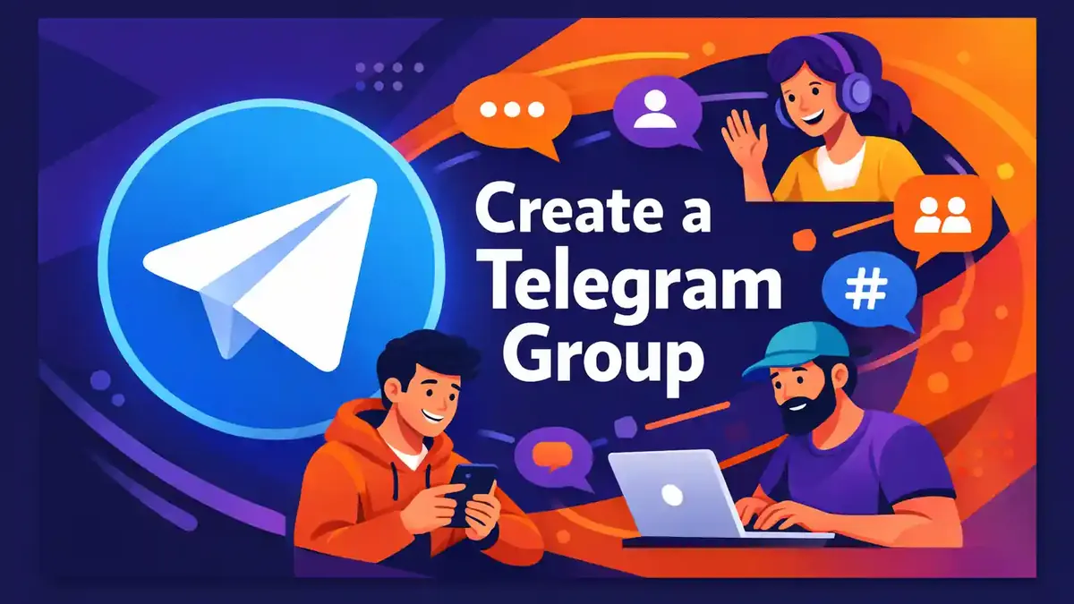 Een Telegram groep maken