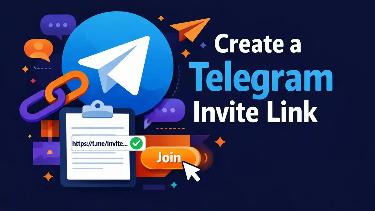 Een Telegram uitnodigingslink maken