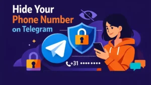 Je telefoonnummer verbergen op Telegram
