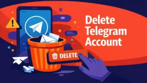 Een Telegram account verwijderen