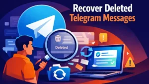 Verwijderde Telegram berichten terughalen
