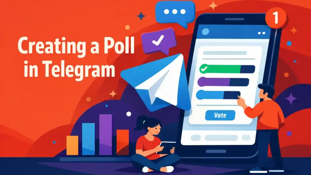 Een poll maken in Telegram