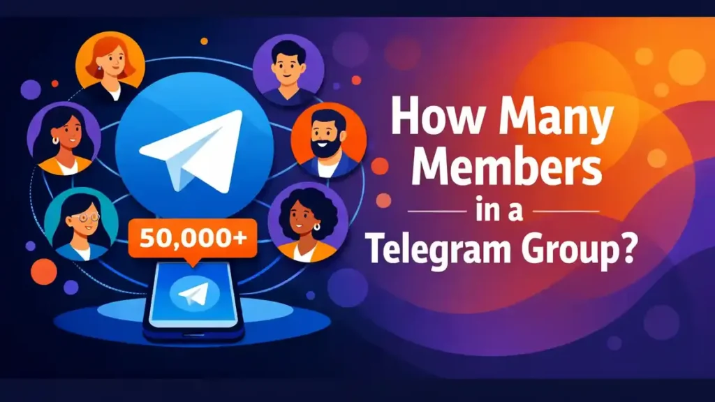 Hoeveel leden kunnen er in een Telegram groep?