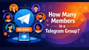Hoeveel leden kunnen er in een Telegram groep?