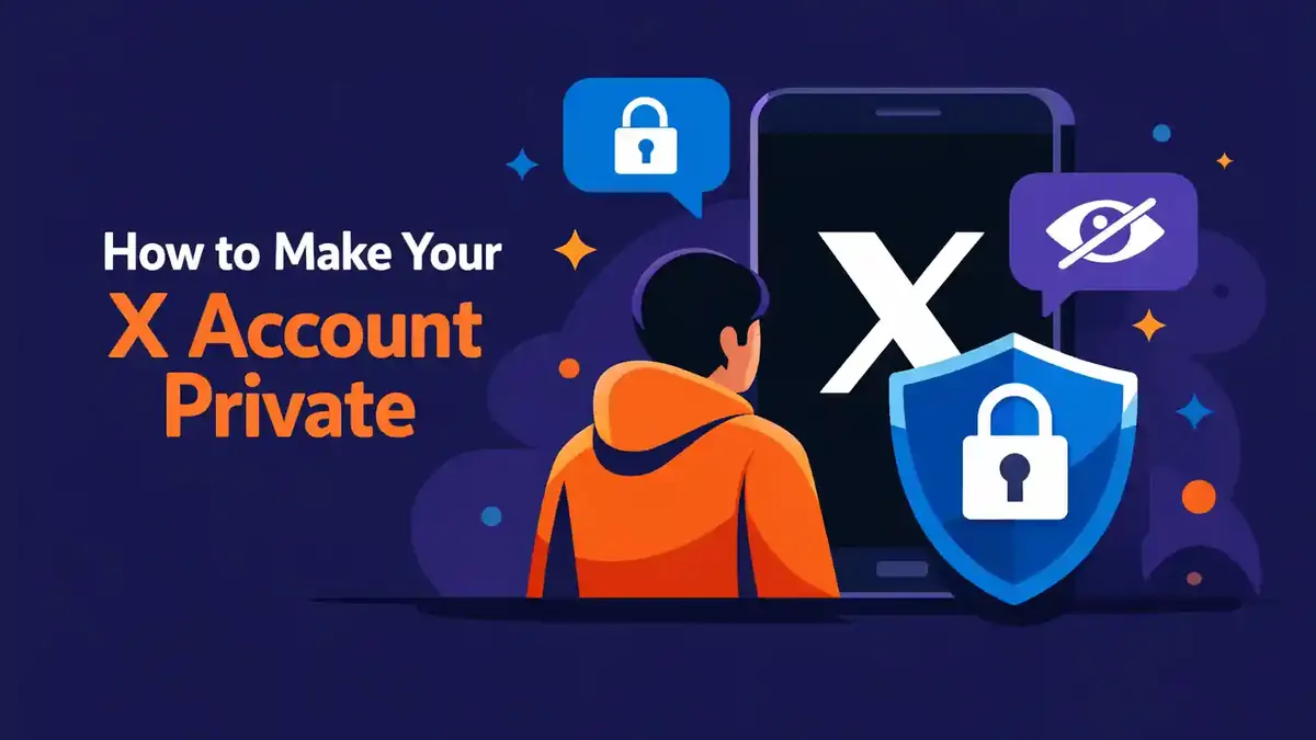 Een X/Twitter account privé maken