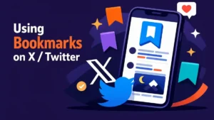Bookmarks gebruiken op X/Twitter