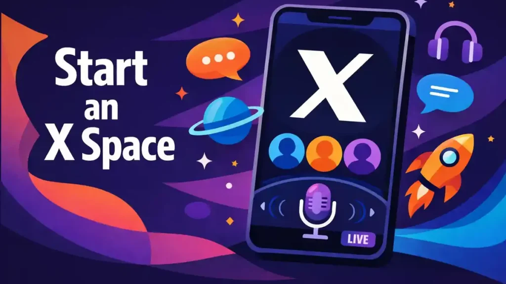 Een X Space starten