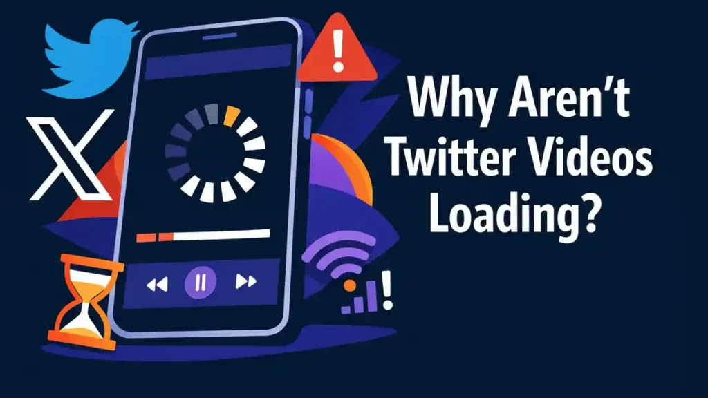 Waarom laden X/Twitter video’s niet?