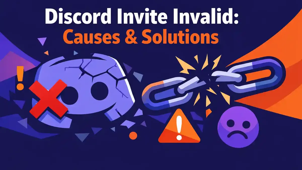 Discord invite ongeldig: oorzaken en oplossingen