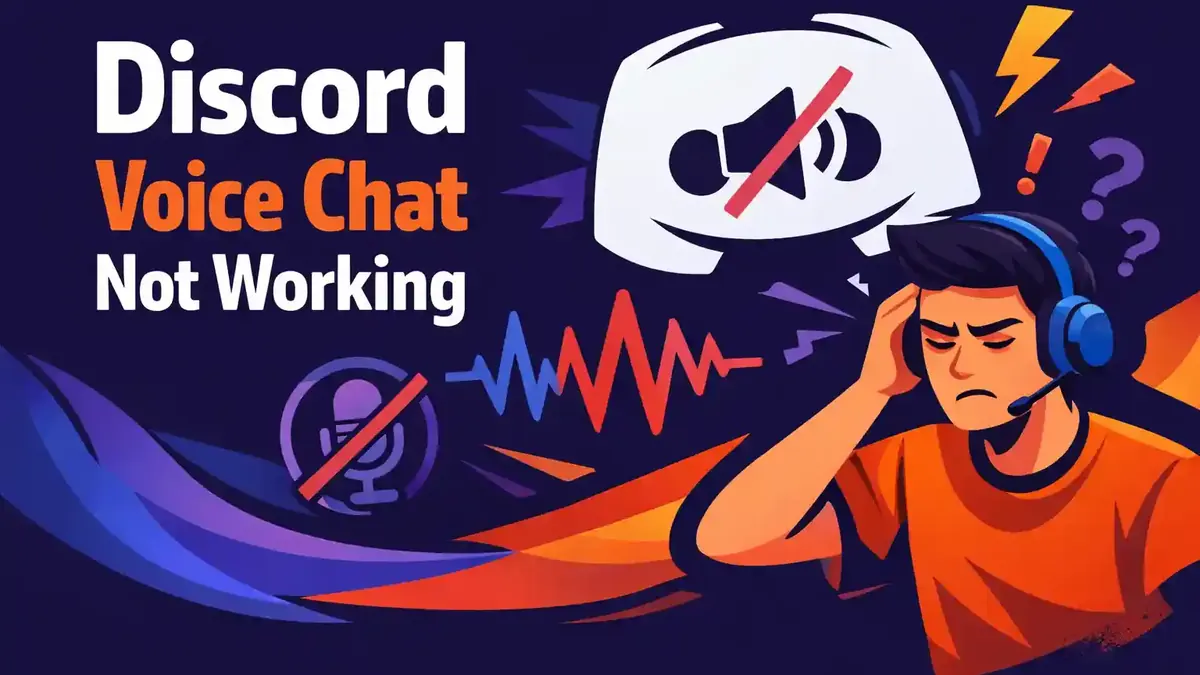 Discord voice chat werkt niet