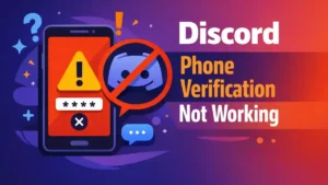 Telefoonverificatie op Discord werkt niet